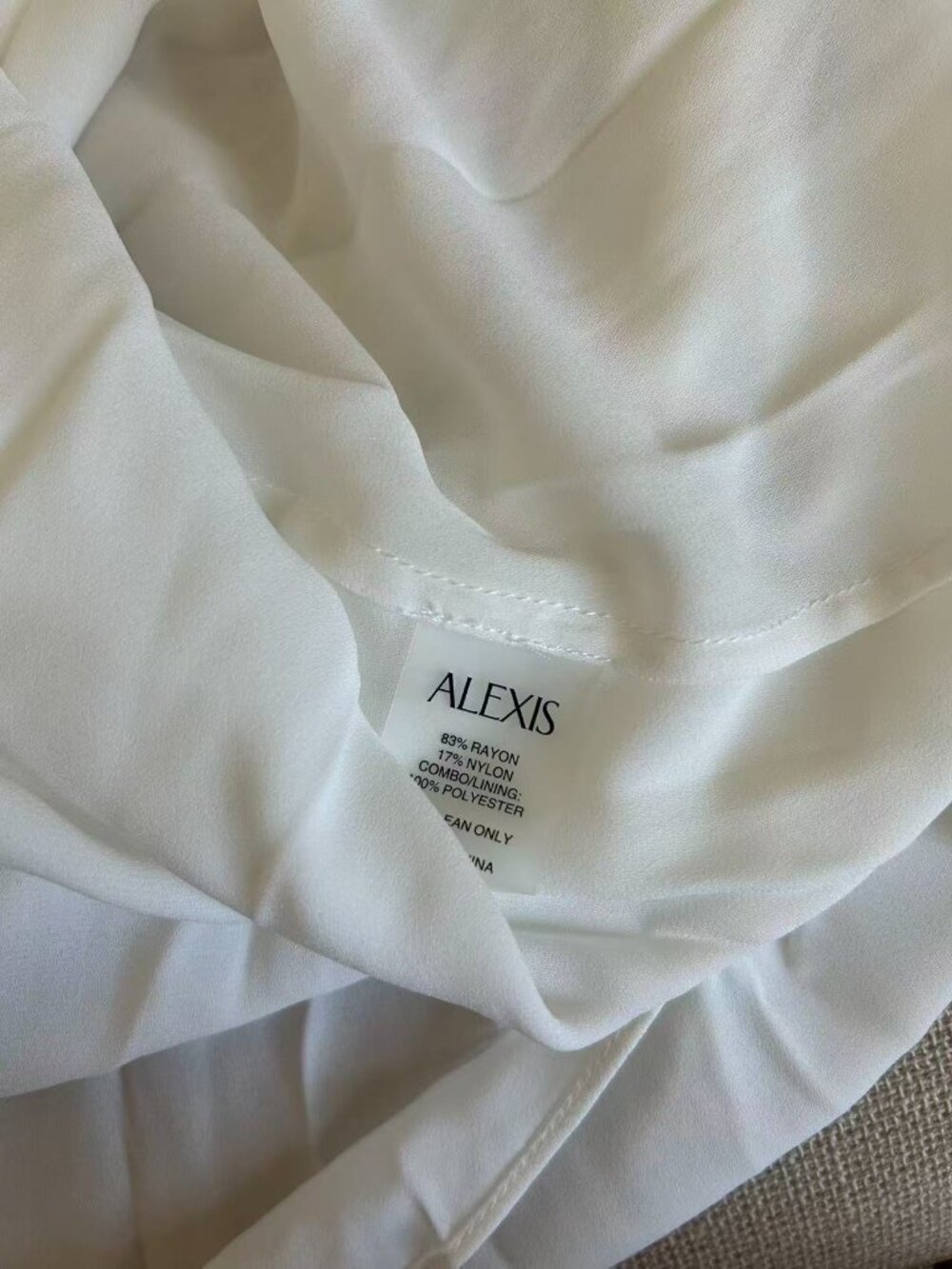 Alexis Sunniva White Maxi Dress - Picture 10 of 11